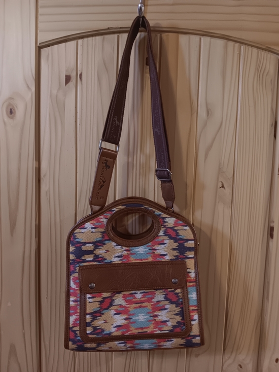 Montana West Handbags - Montana West Southwestern Pattern Concealed Carry Shoulder Bag